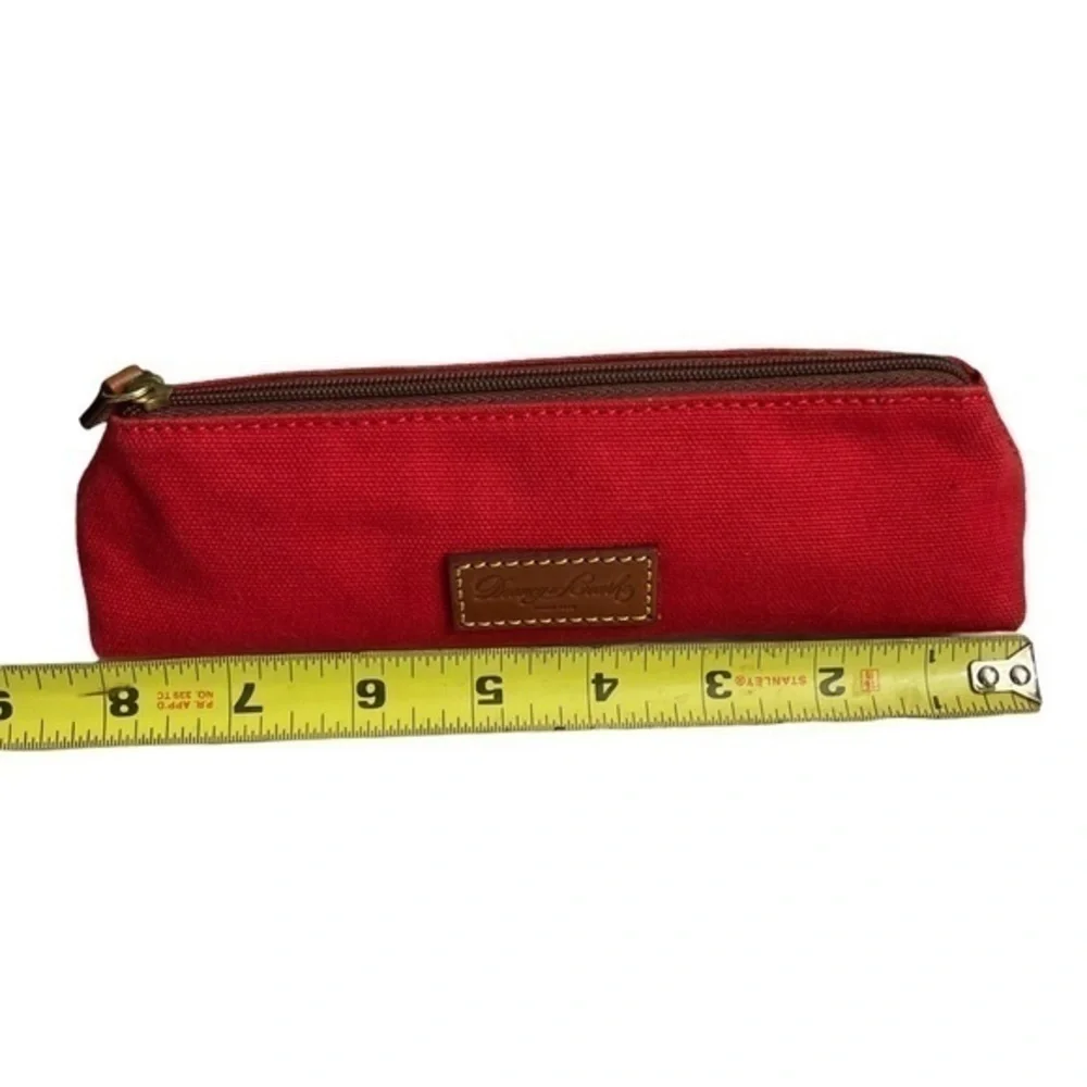 Dooney and Bourke red cosmetic case